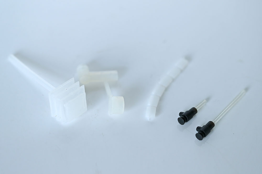 Molded silicone parts